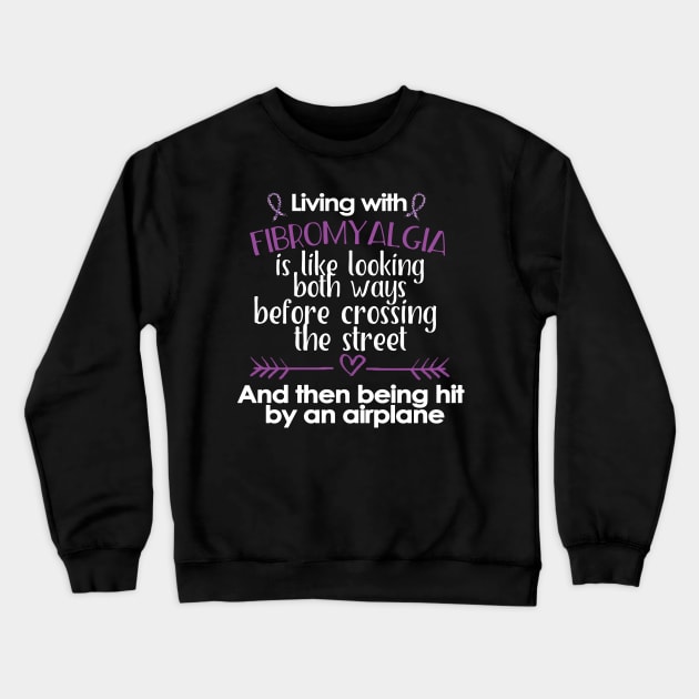 Fibromyalgia Crewneck Sweatshirt by Govos